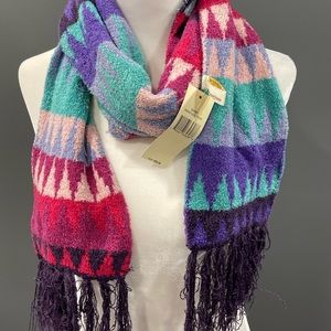 New Pretty Soft Winter Scarf Purple Pink OC13